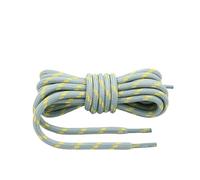 ZYAGH 2 pair Outdoor Hiking Shoelaces Round Shoe laces High density weaving Fine Texture boots Shoelace Unisex(Light gray yellow,160cm)