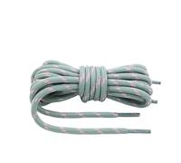 ZYAGH 2 pair Outdoor Hiking Shoelaces Round Shoe laces High density weaving Fine Texture boots Shoelace Unisex(Light gray pink,120cm)