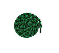 ZYAGH 4Pair 4.5MM Outdoor Sports Shoelaces Flower Point Shoe Laces Polyester Round Type Shoelace Cotton Boots Accessories(Green,100cm)