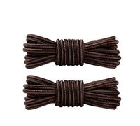 ZYAGH 4Pair Outdoor Sports Shoelaces Sneaker Round Striped Shoelace Boots Laces Length 70cm/90cm/120cm/150cm(Red brown black,70cm)