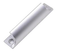 ZYAGH Cabinet Door Handles 2PCS Aluminum Alloy Door Handle Push-Pull Balcony Gate Window Pulls Knob Furniture for Handles(Silver)