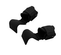 ZYAGH Weight Lifting Hook Grips Padded With Wrist Wraps Hand-Bar Powerlifting Gloves Heavy Duty Pull-ups Hooks Gym Training
