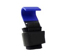 ZYAGH Weight Lifting Hook Grips With Wrist Wraps Hand-Bar Strap Gym Fitness Pull-Ups Power Gloves(1PC-Blue)