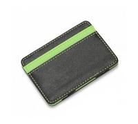 ZYAGH Women's Long Purse 1PC Ultra Thin PU Leather Women Men Wallets Short Business Credit Card Holder Clutch Bag Case Pouch Mini Small Coin Purses for Women Use(Green)