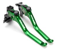 ZYAKOMO CNC Motorcycle Clutch Brake Lever Compatible with Ninja ZX10R 2024 ZX-10R KRT ZX-10RR ZX10RR 2016-2024 Handle Brake Levers Brake Clutch Levers (Green)