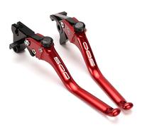ZYAKOMO CNC Motorcycle Clutch Brake Lever Fit for Kawasaki Ninja 500 Ninja500 Ninja 500SE 2024 2025 Z500 Z500SE Handle Brake Levers Brake Clutch Levers (Red)