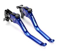 ZYAKOMO CNC Motorcycle Clutch Brake Levers Compatible with MT09 2024 2025 MT-09 MT 09 MT09 SP Handle Brake Levers Brake Clutch Levers (Not Fit 2014-2023) (Blue)