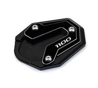 ZYAKOMO CNC Motorcycle Kickstand Pad Side Stand Enlarge Plate Fit For Honda Rebel 1100 2023 CMX1100 Rebel1100 CMX 1100 M T 2020-2023 (Black)