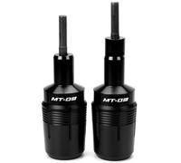 ZYAKOMO Compatible with 2025 MT09 2024 MT 09 2023 MT09 SP 2022 2021 MT-09 TRACER 9 GT FZ09 CNC Motorcycle Frame Sliders Crash Protector Pad Falling Protection (Black)