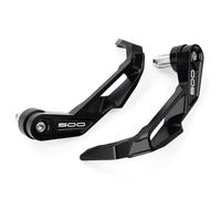 ZYAKOMO Compatible with 2025 Ninja 500 ninja500 SE 2024 Z500 Z 500 SE Aluminum Motorcycle Handguards Brake Clutch Lever Guards Protector Accessories (Black)