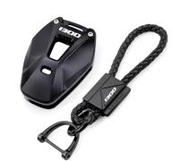 ZYAKOMO Compatible with 2025 R1300GS Adventure R 1300 GS 1300 R1300 GS RT GSA 2026 R1300RT R1300RS CNC Motorcycle Key Case Cover Keyring (Black)