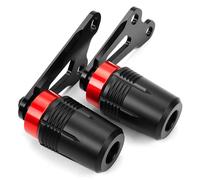 ZYAKOMO Compatible with 2026 TRANSALP XL 750 2023 2024 2025 TRANSALP XL750 TRANSALP 750 CB750 HORNET CNC Motorcycle Frame Sliders Crash Protector Pad Falling Protection (Red)