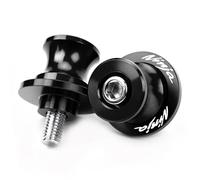 ZYAKOMO Compatible with Ninja 500 2025 Ninja 650 Ninja 400 NINJA 1000 1100SX ZX6R ZX10R ZX4RR ZX4R ZH2 Eliminator 500 CNC M8 Motorcycle Swing Arm Spools Sliders Rear Stand Screws (Black)