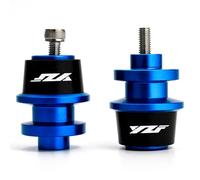 ZYAKOMO Motorcycle CNC M6 Swingarm Spool Sliders Stand Screws Slider Fit For Yamaha YZF R1 R3 R6 R7 R25 1999-2023 YZF-R3 2022 YZF-R6 2021 (Blue)