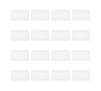 ZYAMY 16PCS GBA Transparent Protective Game Cartridge Cases Storage And Dustproof Covers Used For Storing Screws Hair Clips Necklaces Earrings Keychains Small Parts