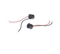 ZYAMY 4PCS DC 6-12V Active Buzzer Wired Mini Connector Tone Sounder Speaker Electronic Alarm Ringer Buzzers 85dB
