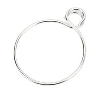ZYAMY Stainless Steel Anchor Positioning Recovery Ring 6mm Marine Anchor Auxiliary Recovery System Marine Ring Wire Diameter 6mm/0.23inch Retriever Yacht Marine Hardware Accessories