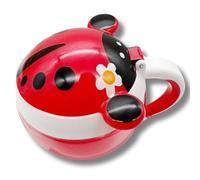 ZYAN No Spill Snack Cup for Toddlers (Ladybird)
