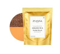 Zyanna Assam Tea - Premium Kadak CTC Chai Patti (125 Cups - 250g) Strong, Rich, Aromatic, Bold Assam Flavor Blend Black Tea