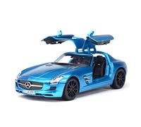 ZYAURA 1:18 For SLS AMG Sports Car Static Simulation Diecast Alloy Model Car 1 Order(Blue)