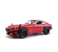 ZYAURA 1:18 Scale Die Casting Alloy Sports Car Model For Nissan Control Front Wheel Steering model Gift