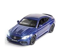 ZYAURA 1:32 For: Alloy Model Car AMG C63S V8 Model Super Sports With Sound And Light Back