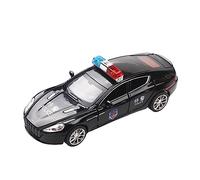 ZYAURA 1:32 For: Aston Martin Police Metal Alloy Super Car