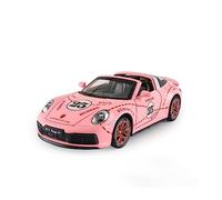 ZYAURA 1:32 For:Porsche 911 Targa 4S Alloy Roadster Model Die-casting Super Racing