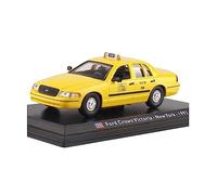 ZYAURA 1:43 1992 Taxi Car Model Die Cast For:Metal Alloy