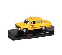 ZYAURA 1:43 FIAT 125P Varsavia 1980 Taxi Car Model For:Metal Alloy
