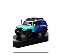 ZYAURA 1/64 For:die Cast Toyota Fj Land Cruiser Sw Metal Model Car Alloy Simulation Static(A)