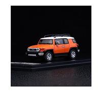 ZYAURA 1/64 For:die Cast Toyota Fj Land Cruiser Sw Metal Model Car Alloy Simulation Static(C)
