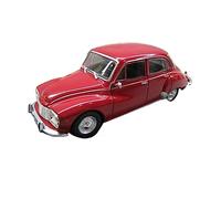 ZYAURA 1967 Vintage Coupe Red Classic Car Die Cast Alloy Car Model For:1/43