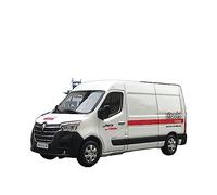 ZYAURA 2018 Master White Truck Pickup Die Cast Alloy Model For:1/43