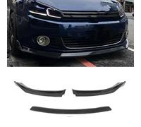 ZYAURA Car Front Spoilers for Golf 6 MK6 Standard TSI TDI 2008-2012 ABS Front Bumper Splitter Spoiler Front Bumper Lip Front Splitter Diffuser Spoiler Splitter
