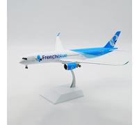 ZYAURA Environmental Image For: 1:200 Scale A350-900 F-HREU Aircraft Model Blue Airline Alloy Aircraft