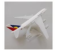 ZYAURA Environmental Image For: Alloy Metal Aviation Philippines B747 Airlines Philippines Boeing 747 Die Casting Aircraft Model