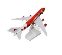 ZYAURA Environmental Image For: Alloy Metal Sky Red Malaysia Airlines Boeing 747 B747-400 Aircraft Model