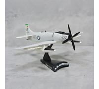 ZYAURA Environmental Image For: Die Casting 1: 110 Scale U. S. Navy A-1 Sky Raider Metal Military Aircraft Model