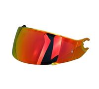 ZYAURA F For SHARK D Skwal D-Skwal 2 Spartan Helmet Visor Full Face Replacement Helmet Lens Visor Accessories Capacete Windshield Y (Color : Red Gold)