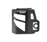 ZYAURA F For Triumph Scrambler 400X 400 X Speed 2023-2025 2026 Accessories Rear Brake Fluid Reservoir Cap Guard Protector Y(Black-Speed400)