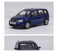 ZYAURA For 1/18 Alloy Die-casting Simulation Car Model Volkswagen Touran 2009 Adult Collection (C)