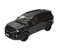 ZYAURA For 1:18 Die Cast Model For Chevrolet Chevy Blazer RS 2020 Black SUV Alloy Car