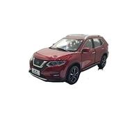 ZYAURA For 1:18 Die Cast Model For Nissan X-trail Rogue 2018 Red SUV Alloy