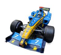 ZYAURA For 1/18 Scale New Out Of Print Formula F1 Supercar R24 Alloy Car Model Collectible Static Decorative model(Blue)