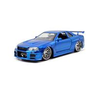 ZYAURA For:1:24 Brian's 2002 Nissan Skyline GT-R (BNR34) model Car Metal 12+y Die Cast Car