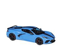 ZYAURA For:1:24 Die Casting 2020 Corvette Stingray Coupe Sports Car High Reproduction Vehicle Alloy Metal Model Car(A)