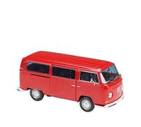 ZYAURA For:1:24 Scale Die Cast Alloy Car Model model For Vw Van Retro Print T2 Bus Alloy 1972 Vw Bus(A)