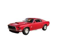 ZYAURA For:1969 Ford Mustang Boss 429 Car Car Model 1:24 Craft Ornament Collection(B)