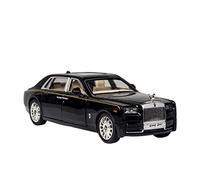 ZYAURA For:Alloy Die-casting Rolls-Royce Phantom Model 1/24 model Car Simulation Sound And Light Pull Back(C)